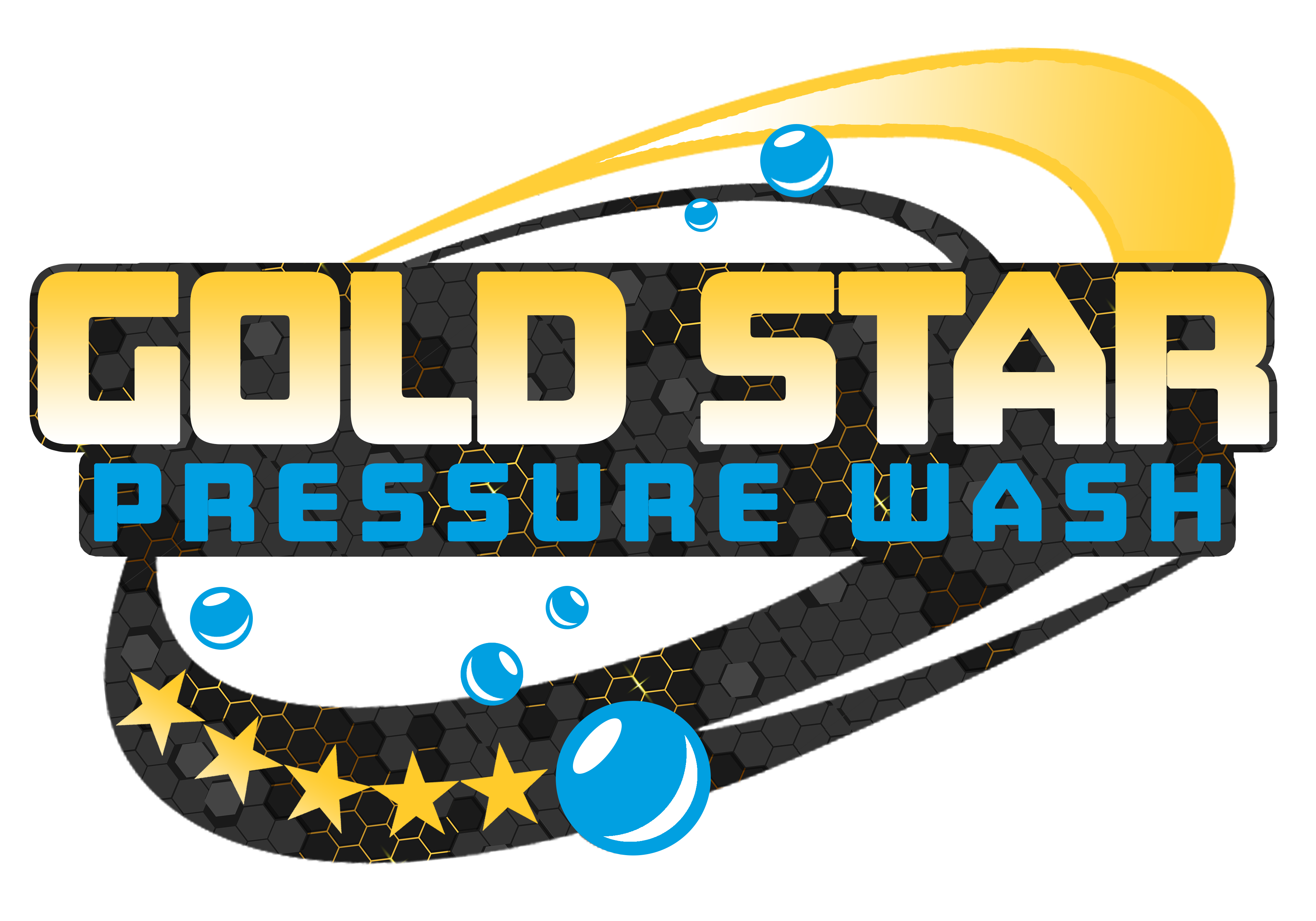 Gold Star Pressure Washing Logo